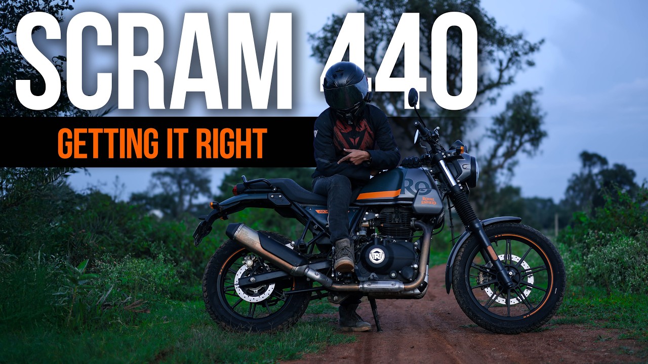 Является ли Scram 440 Royal Enfield самым умным мотоциклом в истории?