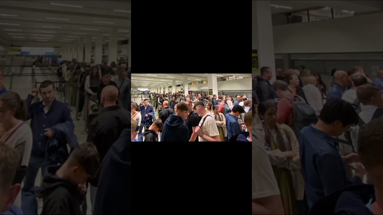 Major power cut halts Manchester Airport flights