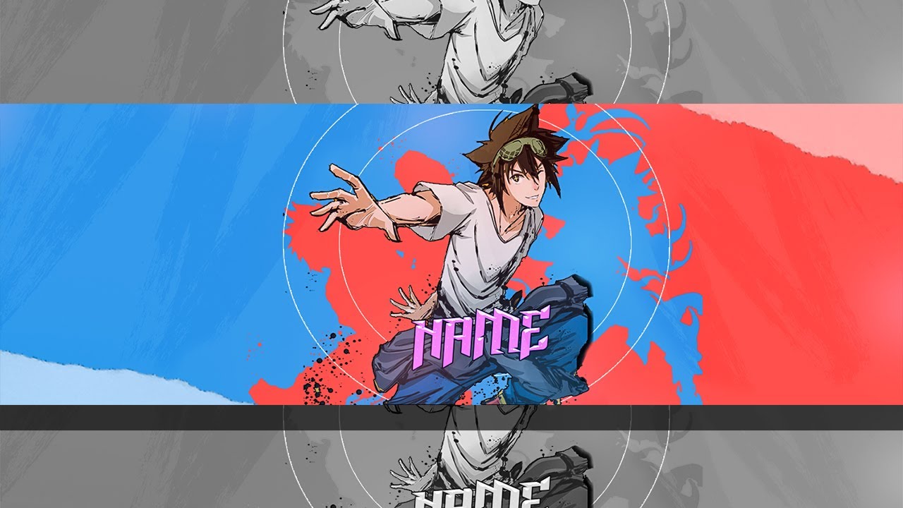 God of High School Jin Mori Banner(Free Template)