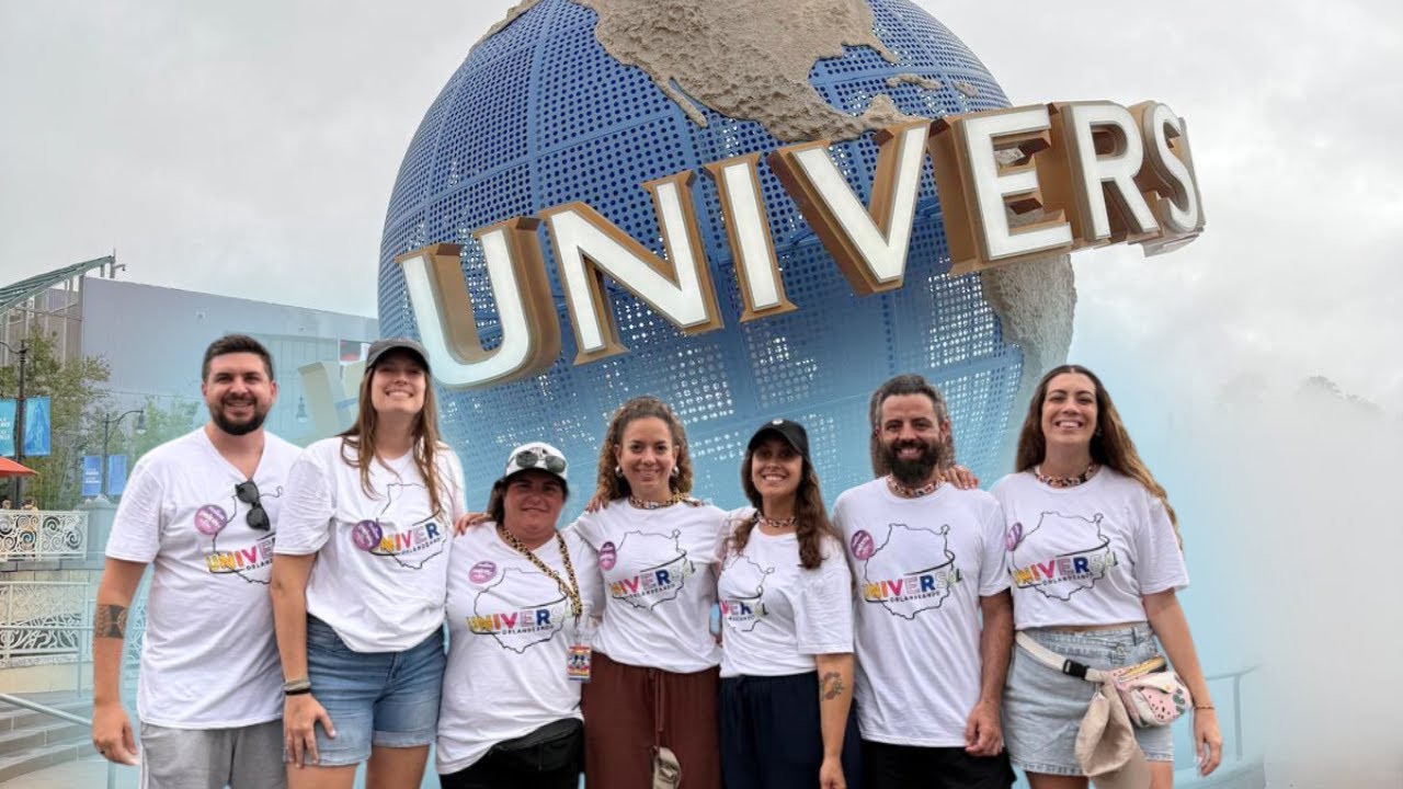 mis amigas canarias visitan por PRIMERA VEZ UNIVERSAL STUDIOS orlando