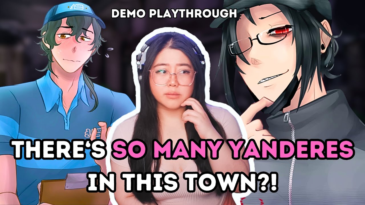 I keep running into YANDERES?! | Colored Gaze | Yandere visual novel dating sim demo