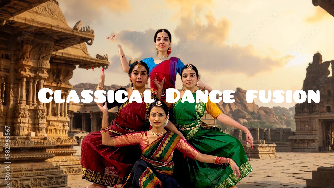 A Beautiful blend of Jog Pushpanjali(Bharathanatyam) and Brindavani Thillaana (Kuchipudi)