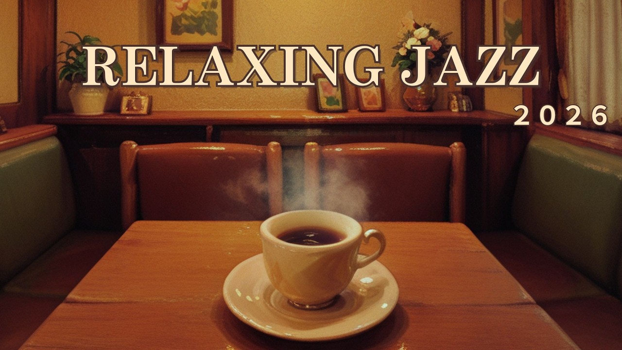 癒やしと読書用サックスチルジャズ 2026 - 雨が悩みを洗い流し、明日への一歩へつなげる