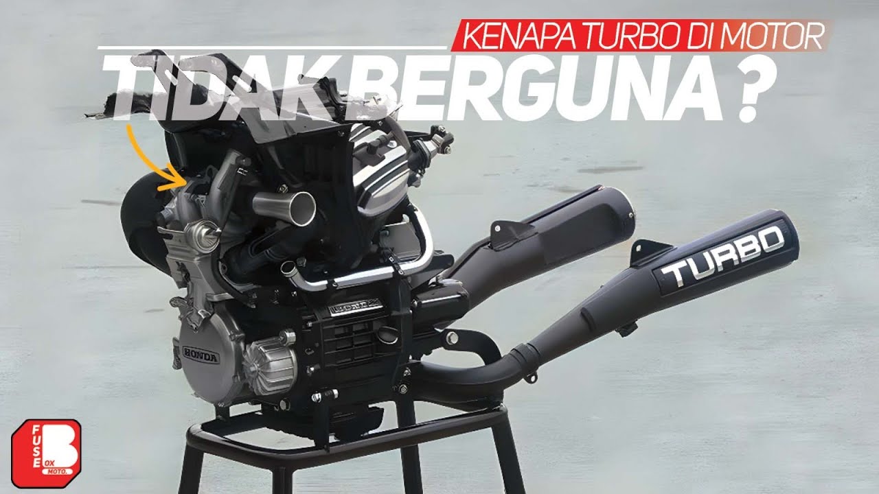Kenapa Motor Bermesin Turbo Tidak Pernah Di Produksi ?? | Turbo Hanya Menyianyiakan Potensi Motor ??