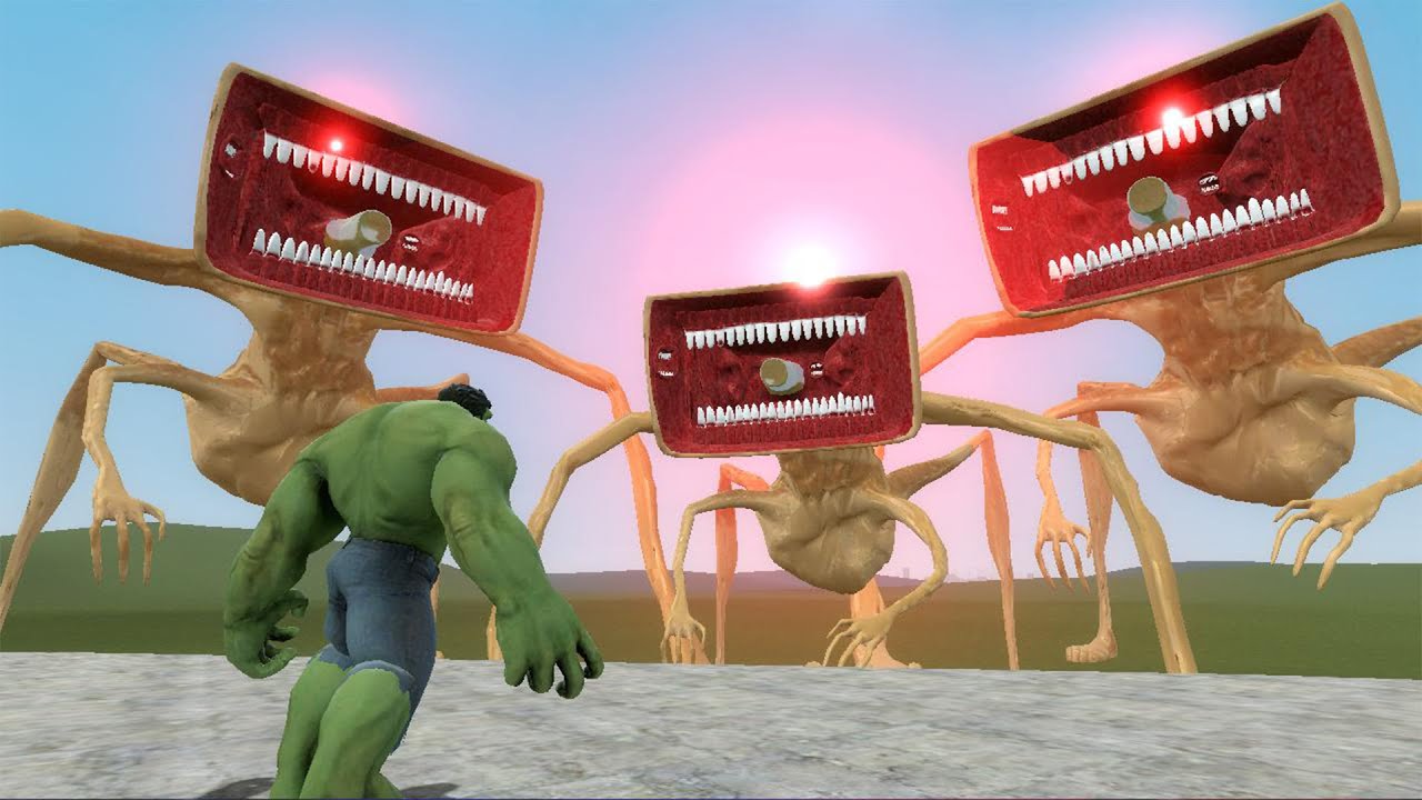 Hulk vs Megahorn - The Megahorn Is The Destroyer Of All Siren Heads