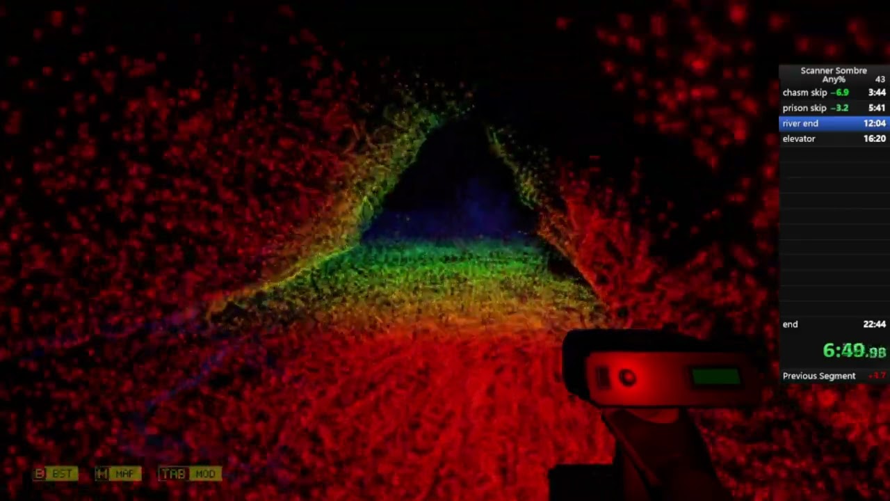 (22:37) Scanner Sombre Any% speedrun