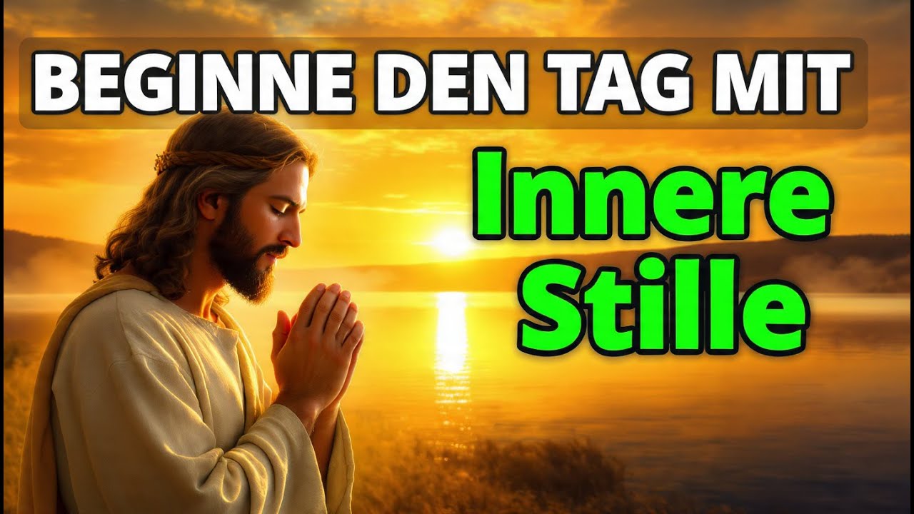 Beginnen Sie diesen Tag mit Morgengebet für innere Stille