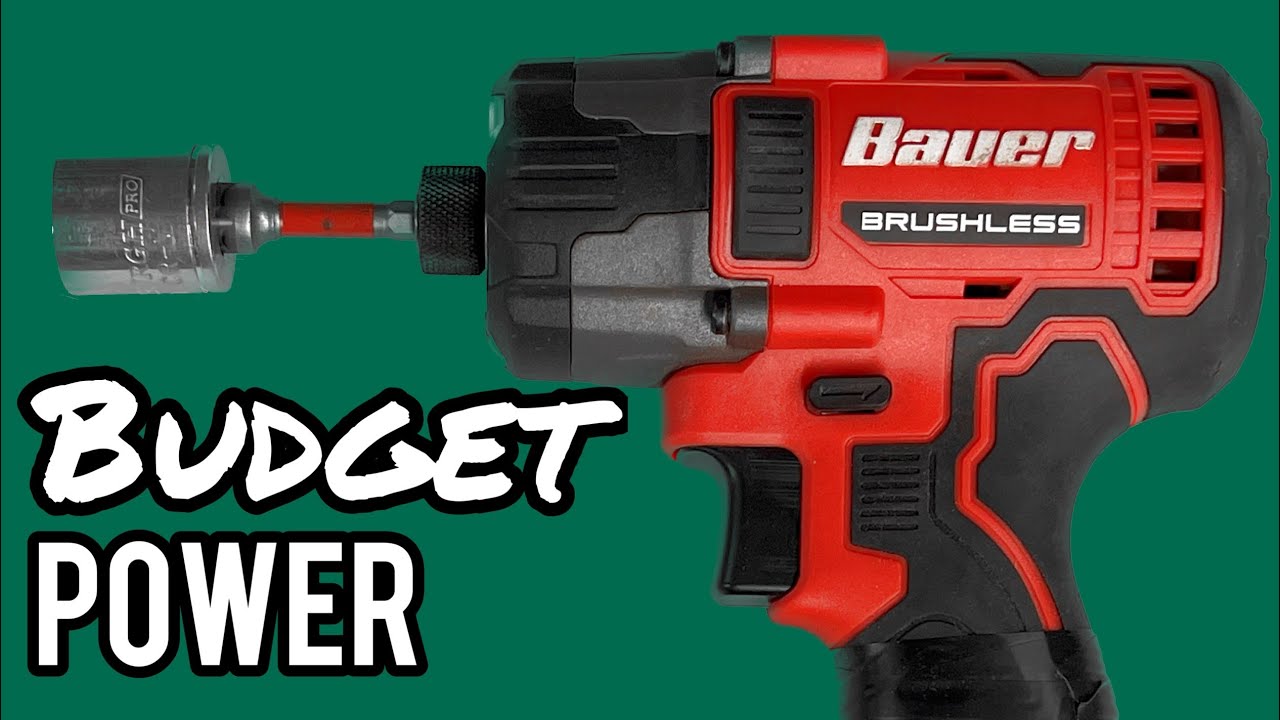Bauer Brushless Impact Driver 2181-CR-B | Harbor Freight