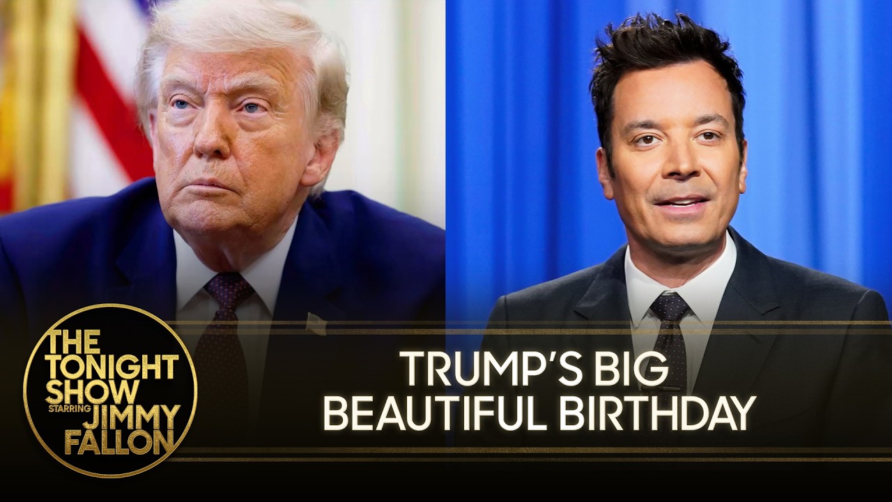 Trump Makes Birthday Wish for World Peace; Knicks Make NBA Finals History | The Tonight Show