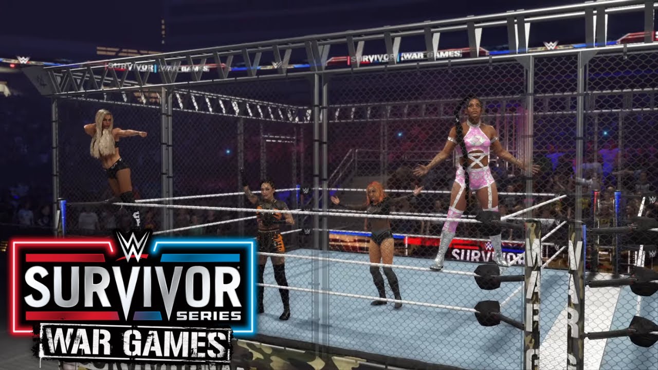 WWE 2K24 - Women's WarGames Match 2023 - Survivor Series 2023 | PS5