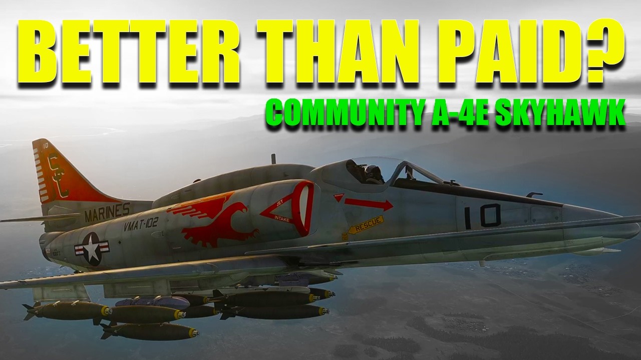 DCS A-4E Skyhawk Review - Free Mod That Feels Like a Full Module