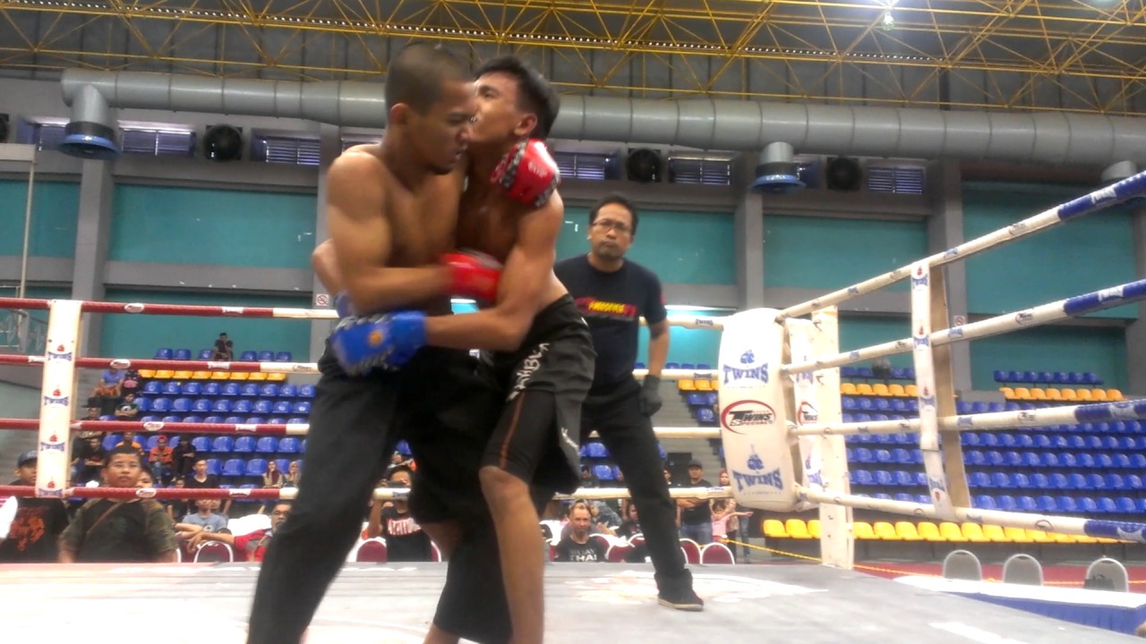 Muaythai vs Silat (Freestyle Fight) 
