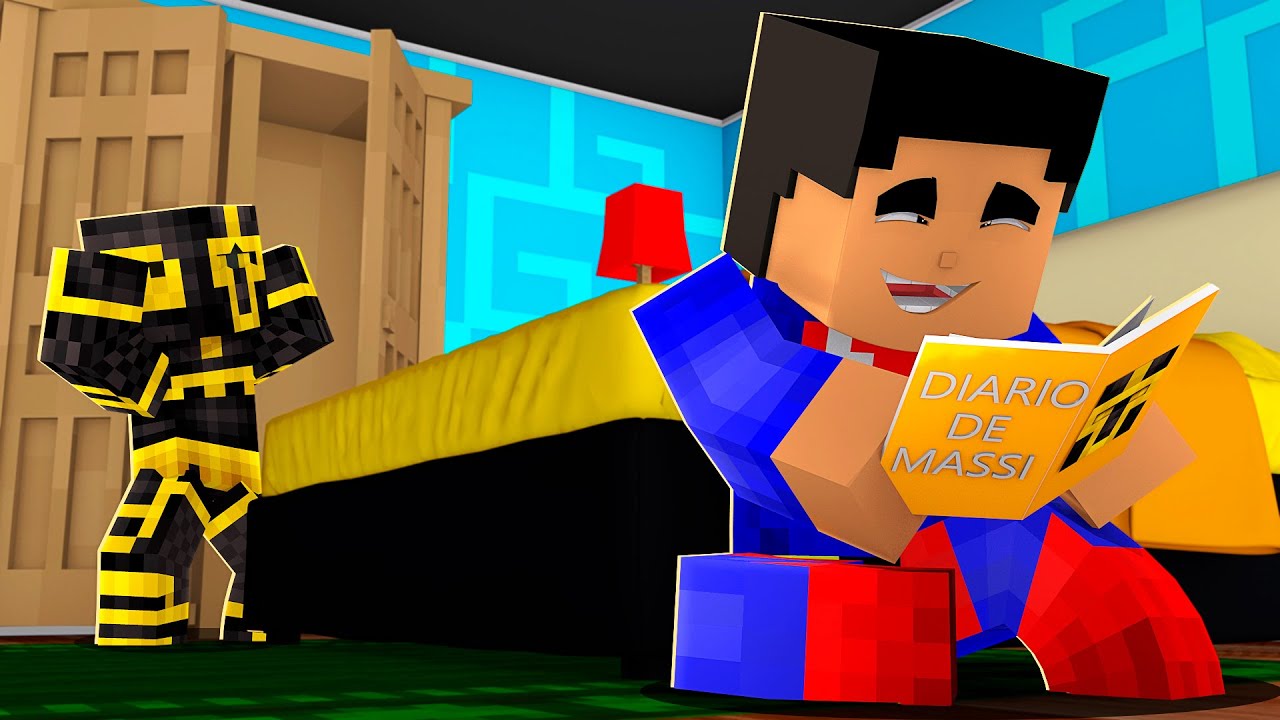 ROBO EL DIARIO SECRETO DE MI AMIGO EN MINECRAFT TROLL 😂