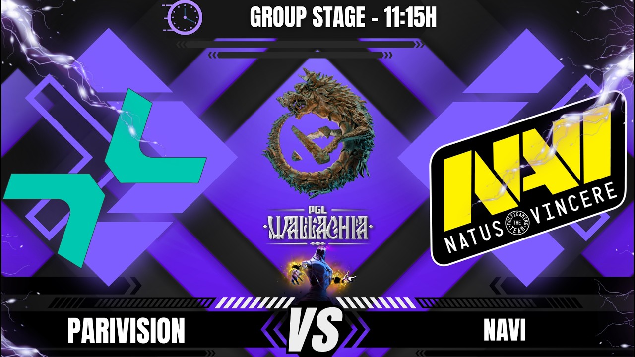 [PT-BR] PARIVISION X NAVI - GRUPOS - PGL WALLACHIA 7 - @LEON