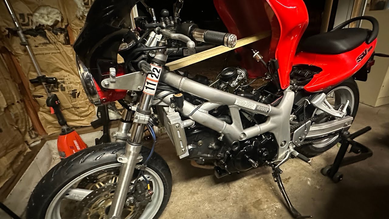 SV650 Carb Removal