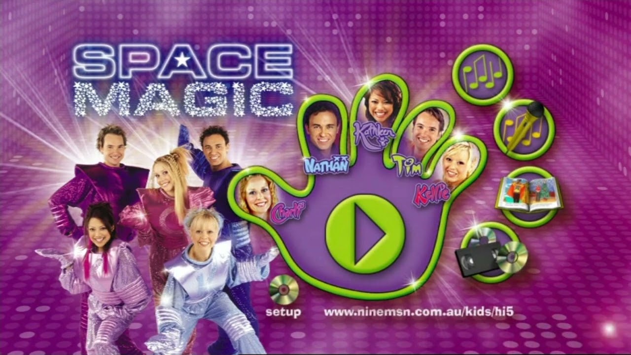 Hi-5 Space Magic DVD (2004)