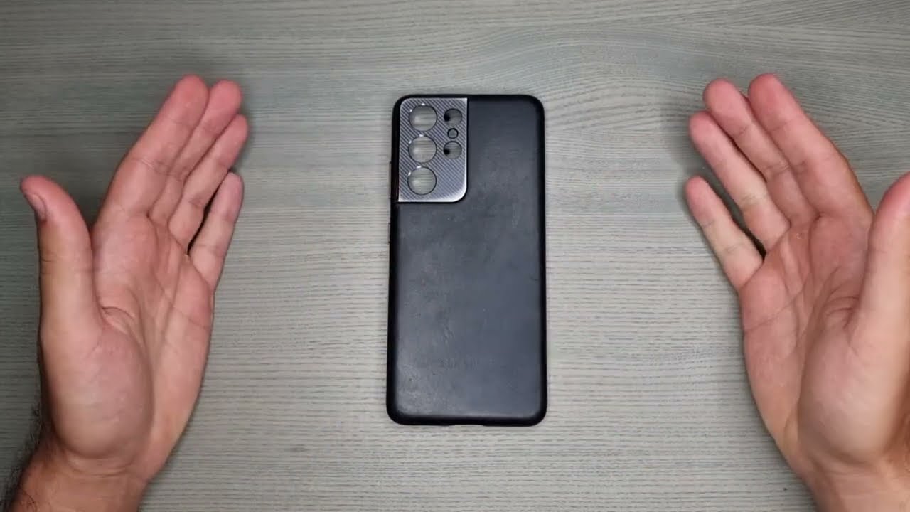 Samsung Leather Cover для Galaxy s21 ultra // Обзор чехла спустя год использования