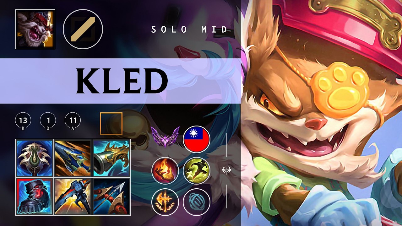 Kled Mid vs Galio - TW Master Patch 26.02