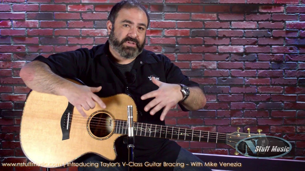 Introducing Taylor's V-Class Guitar Bracing - With Mike Venezia