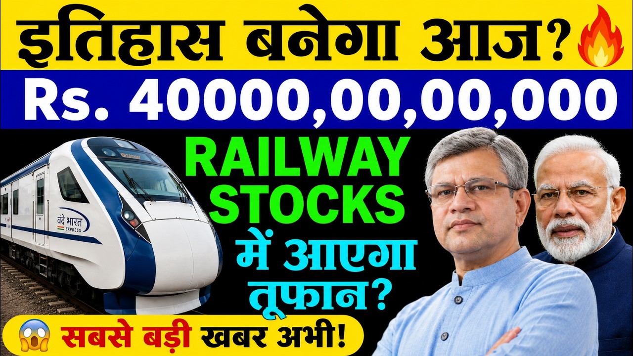 ₹40,000 करोड सबसे बड़ा मेगा-ऑर्डर ? 🔥Rail Fright Wagon RAILWAY STOCKS Good News ? BRFO