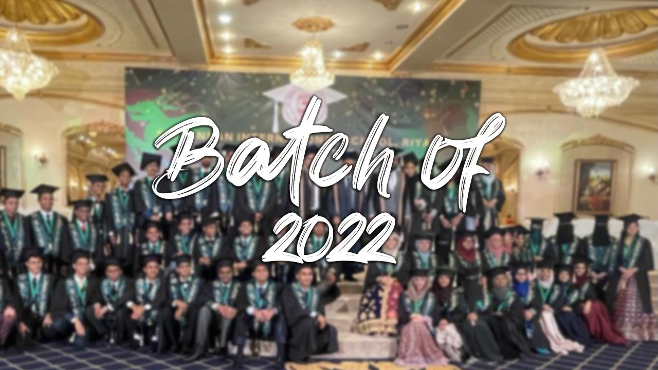 Batch of 2022 Graduation - SLISR