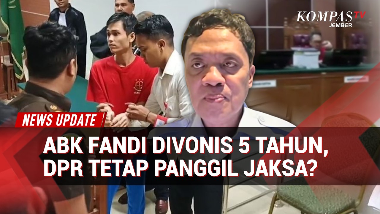 Vonis 5 Tahun untuk ABK Fandi Kasus Narkoba, DPR Tetap Panggil Jaksa?