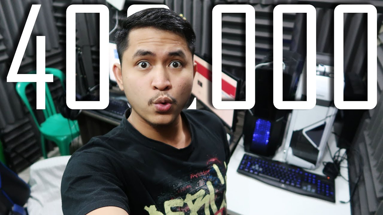 STUDIO TOUR + REVIEW PC GAMING & PC STREAMING RASA SULTAN - 400K Subscriber Fandra Octoramonth