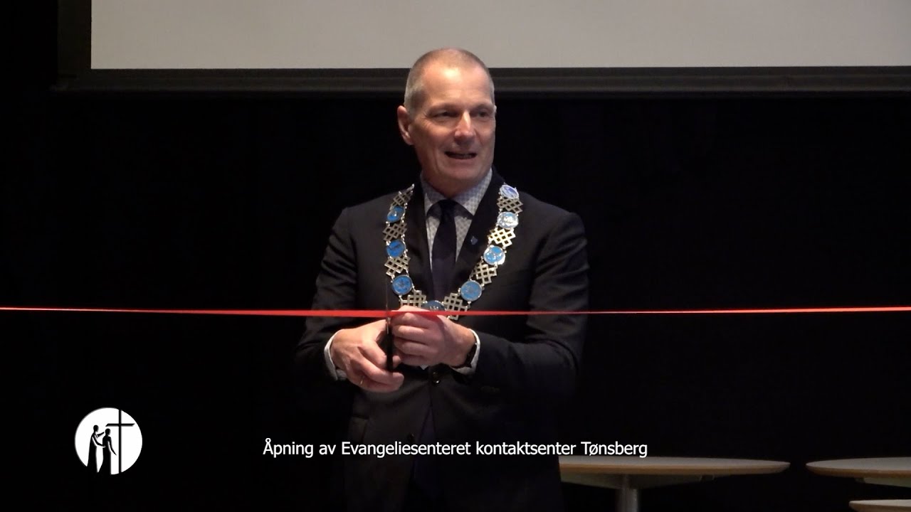 &Aring;pning av Evangeliesenteret Kontaktsenter T&oslash;nsberg