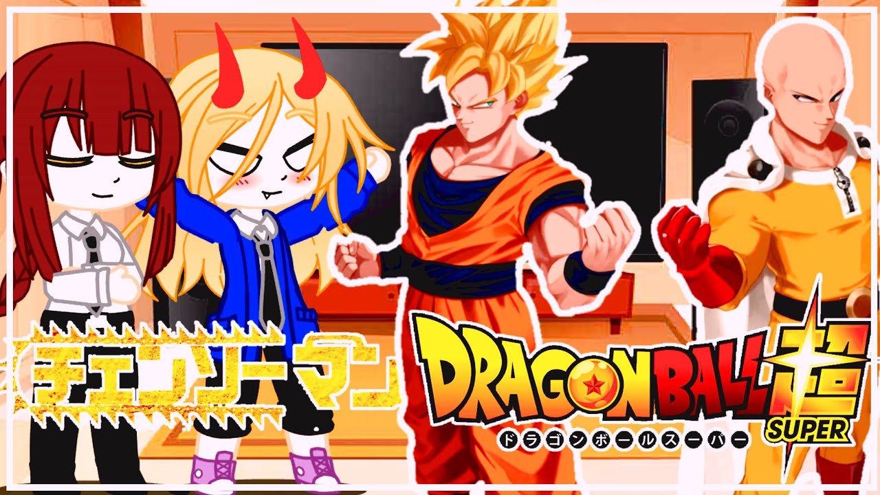 🍥🐲Chainsaw Man Reaccionan Goku y Saitama🐲🍥 - ❤️Gacha Club ❤️ (Ver hasta el final)