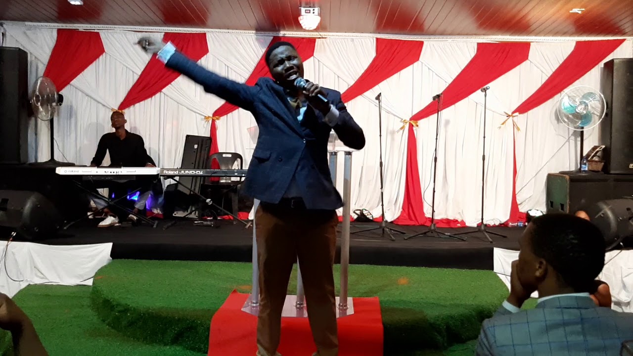 Bishop Magwa at iTende praise and worship night in East London Hosted by Skhathi