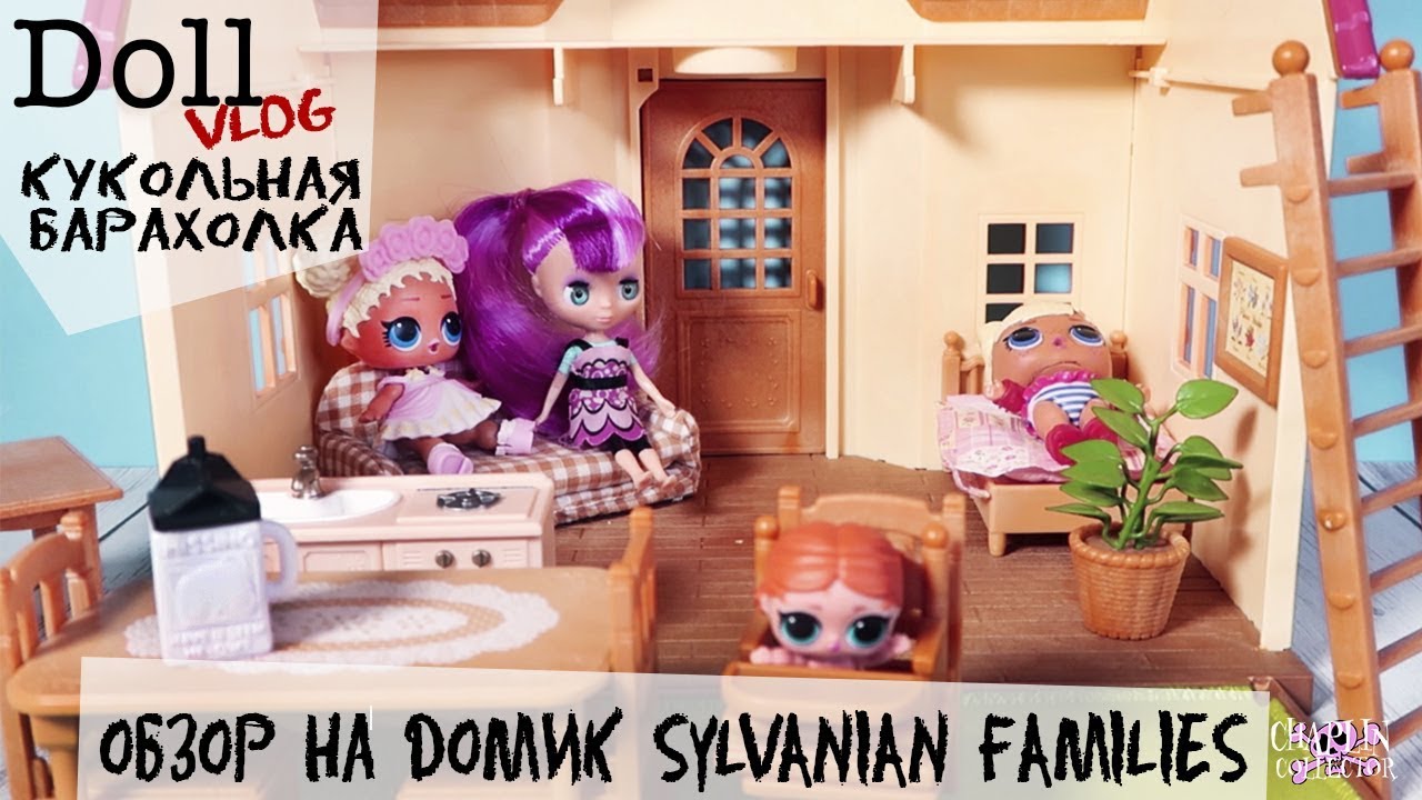 Doll vlog: Пакет кукол за 500р | Обзор домика Sylvanian Families