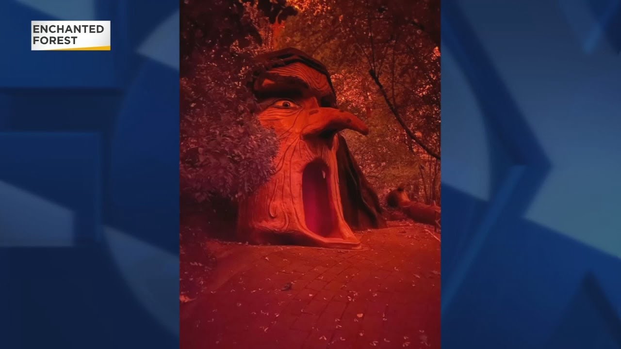 Enchanted Forest turns &lsquo;very dark, very red, very eerie&rsquo; in shadow of wildfires