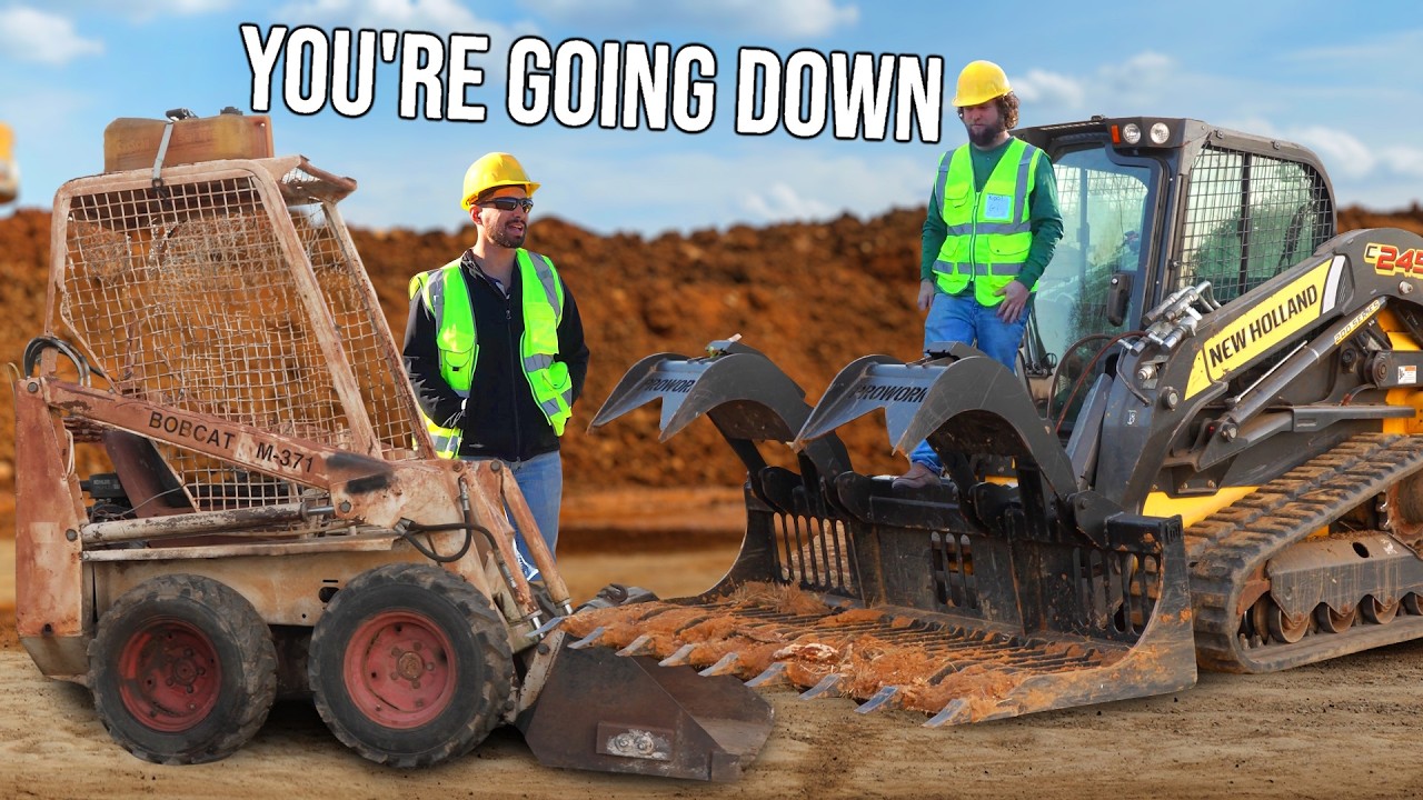 1v1 Cheap VS Expensive Skid Steer Challenge