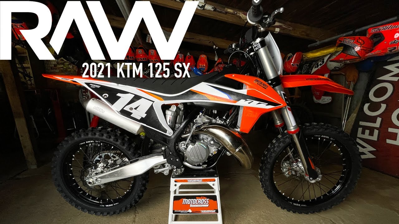 2021 KTM 125SX Two Stroke RAW -  Motocross Action Magazine