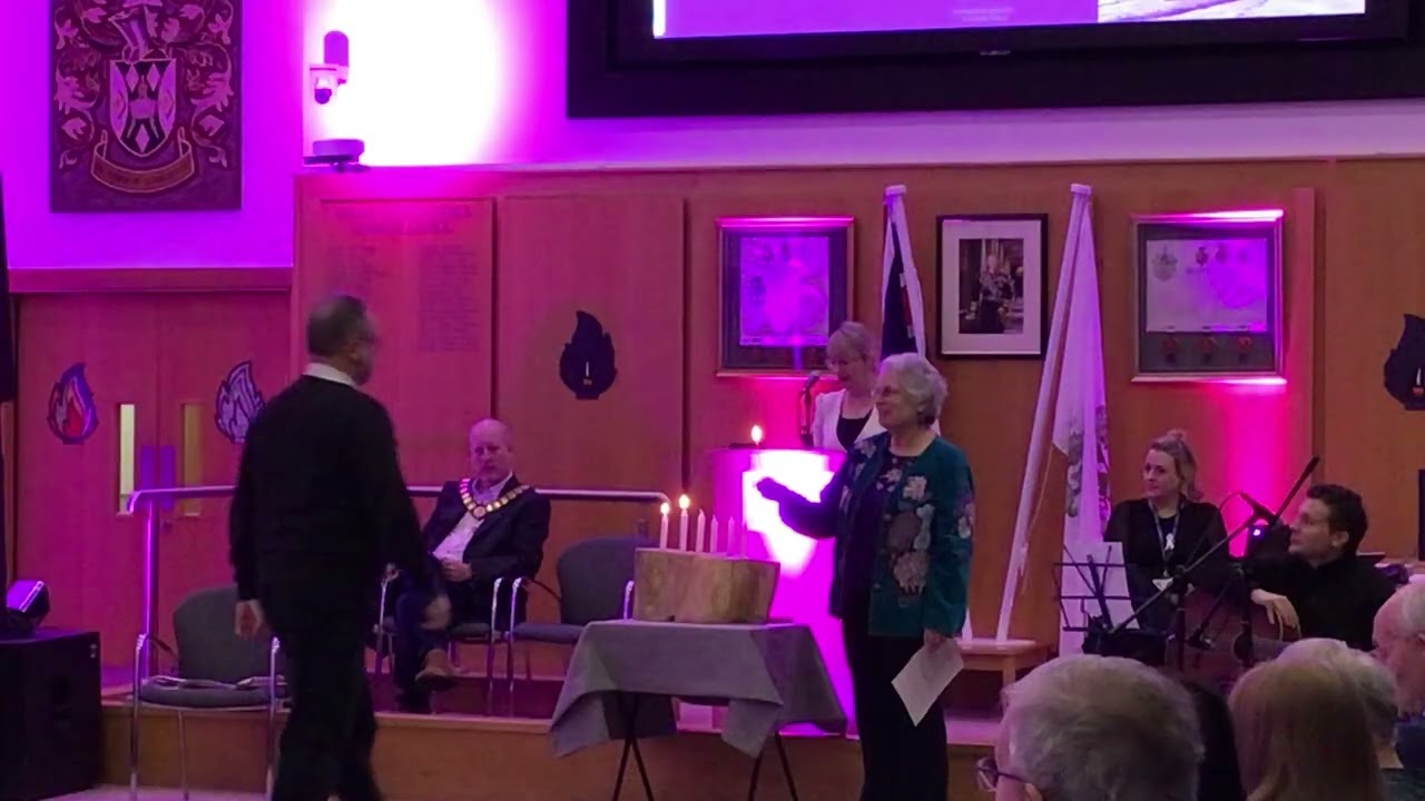Holocaust Memorial Service in Harlow