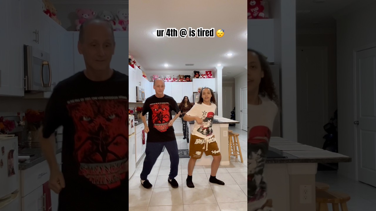 My Dad wanted to do this trend 