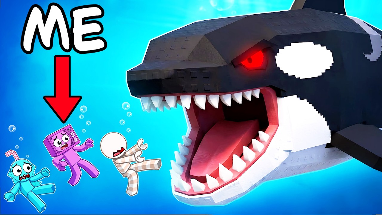 Плывите, чтобы поймать ЛЕГЕНДАРНУЮ рыбу в Roblox…