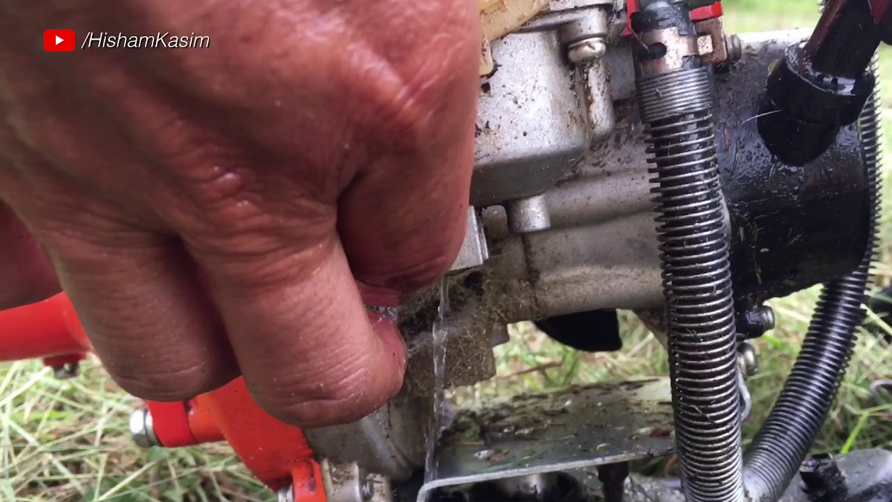 Mesin rumput susah nak hidup atau start (Update August 2018)