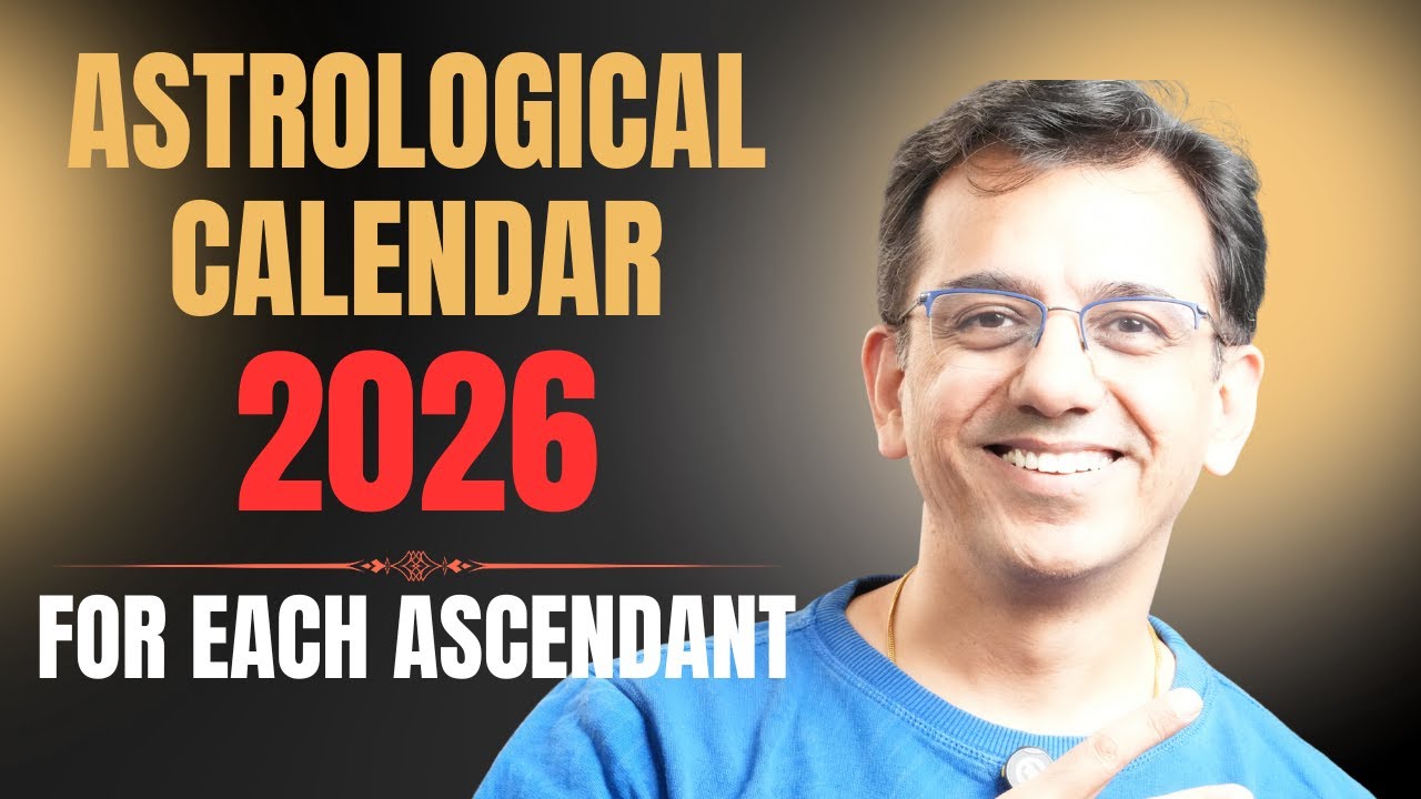 Astrological Calendar 2026 Transit   for every Ascendant