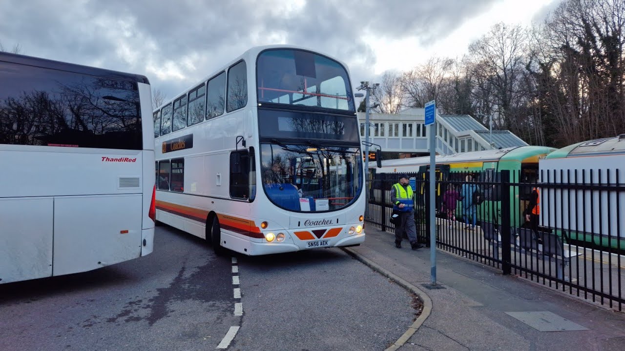SN56AEK   Rail Replacement to Gatwick South  Volvo B7TL