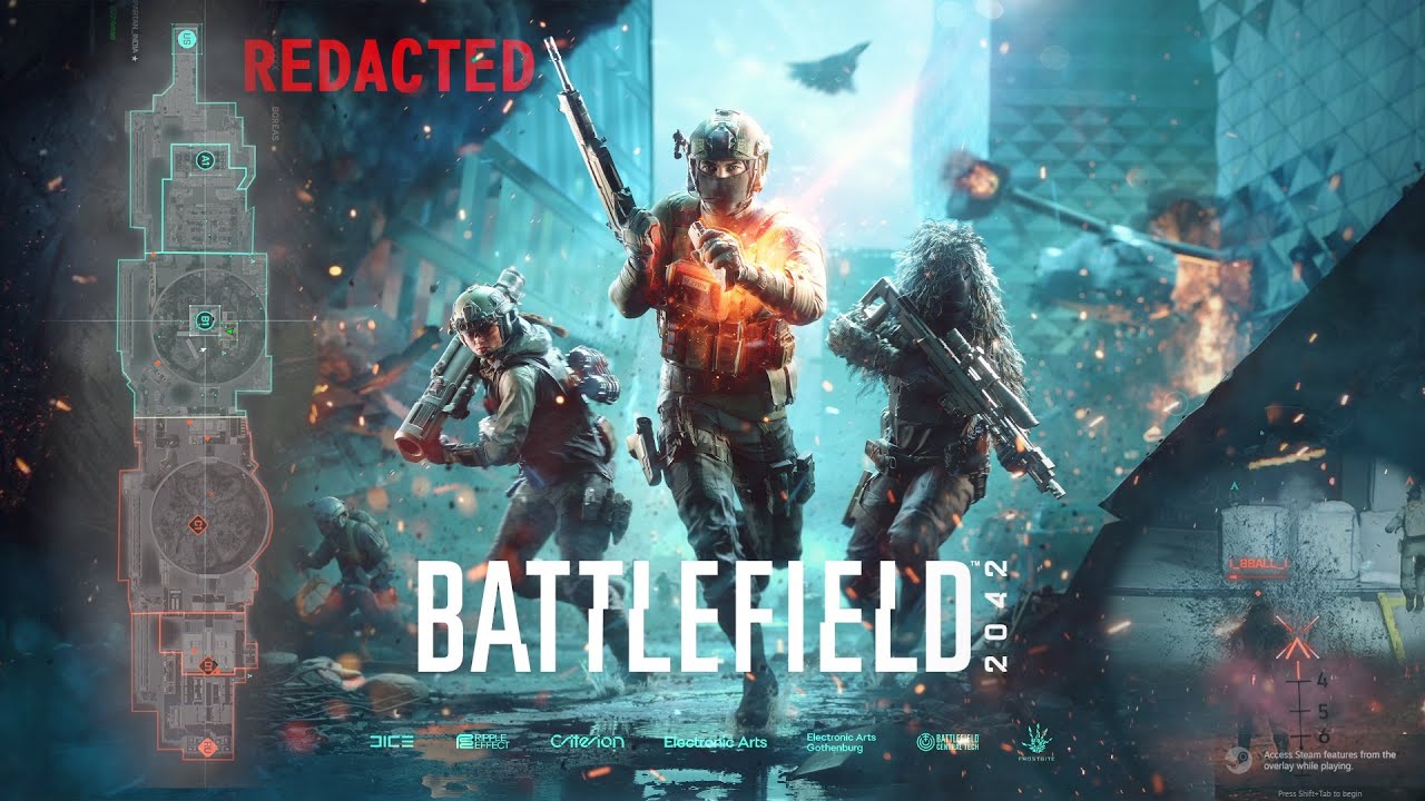 ||battlefield 2042 redacted🤩😲||#trending #battlefield #aruxgaming
