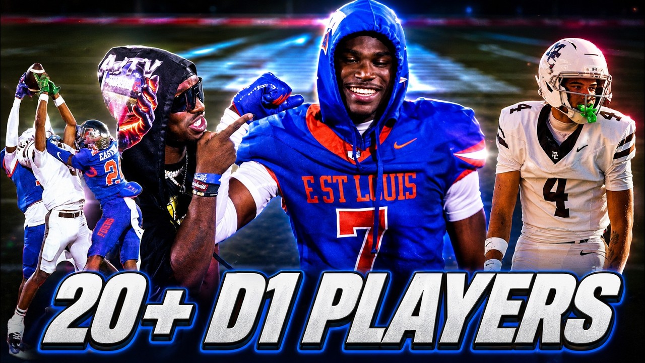 The Best of Illinois MEET! East St. Louis vs Mount Carmel ft. Aj Greene (20+ D1 Players)