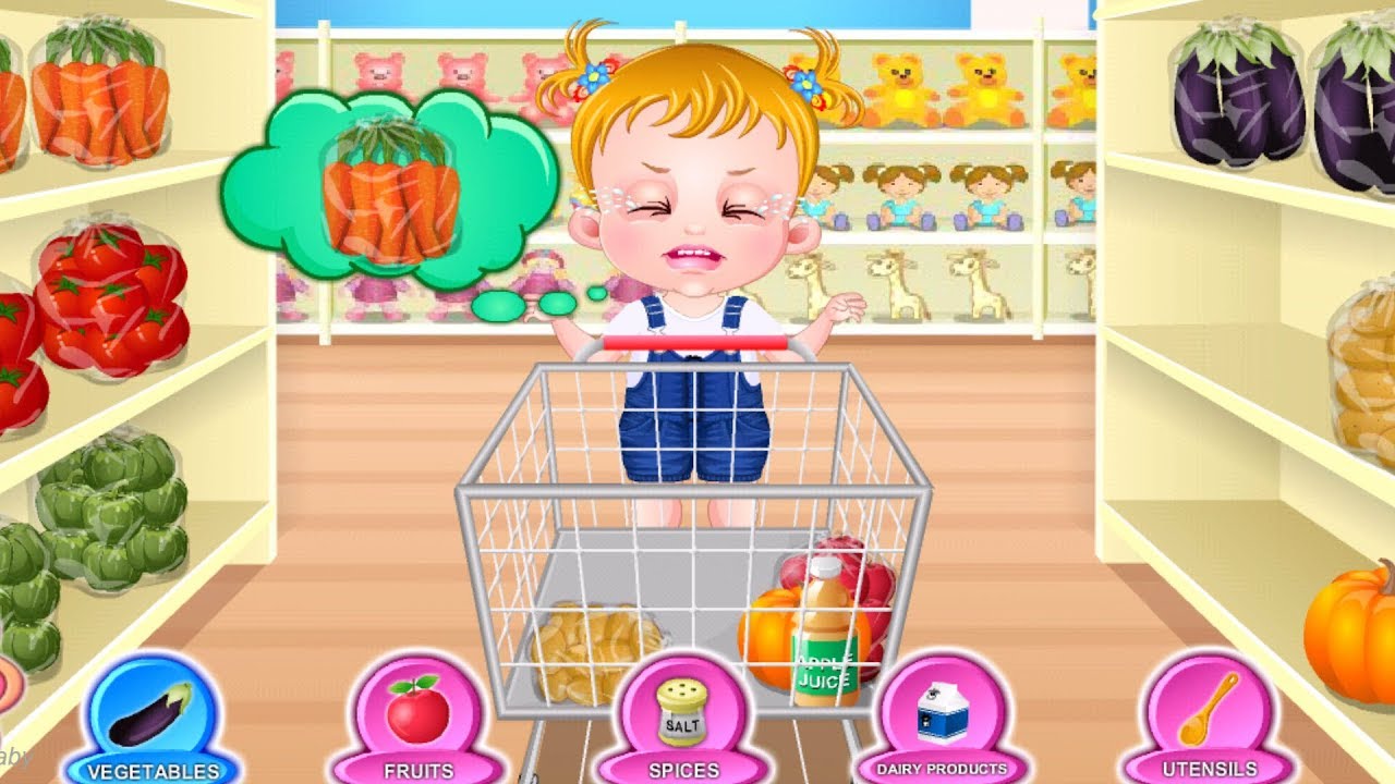 Baby Hazel Kitchen time - Baby Hazel Games Movie - Gameplay Kids Children Games