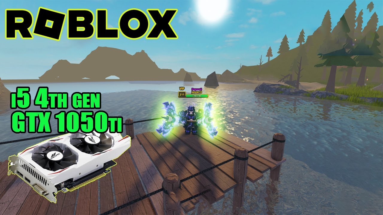 i5 4th Gen w/ Gtx 1050ti Roblox game test