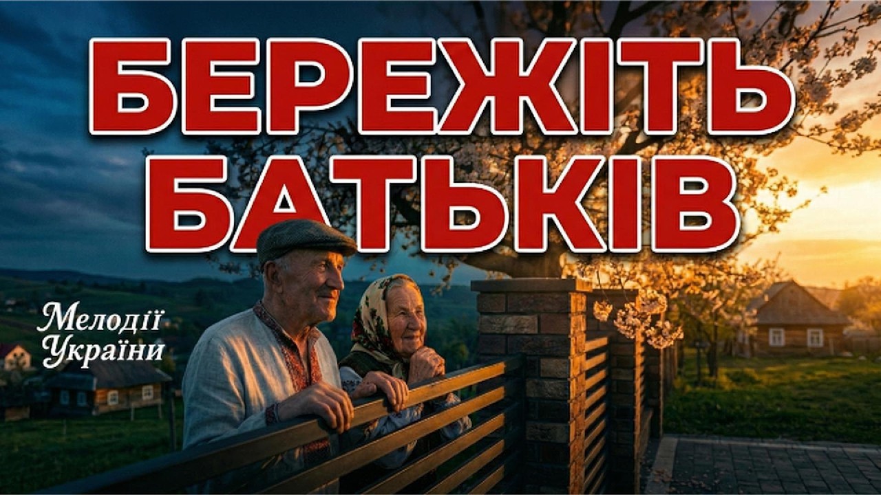 До слёз... Самая тёплая песня о родителях – БЕРЕГИТЕ РОДИТЕЛЕЙ | Душевная украинская песня