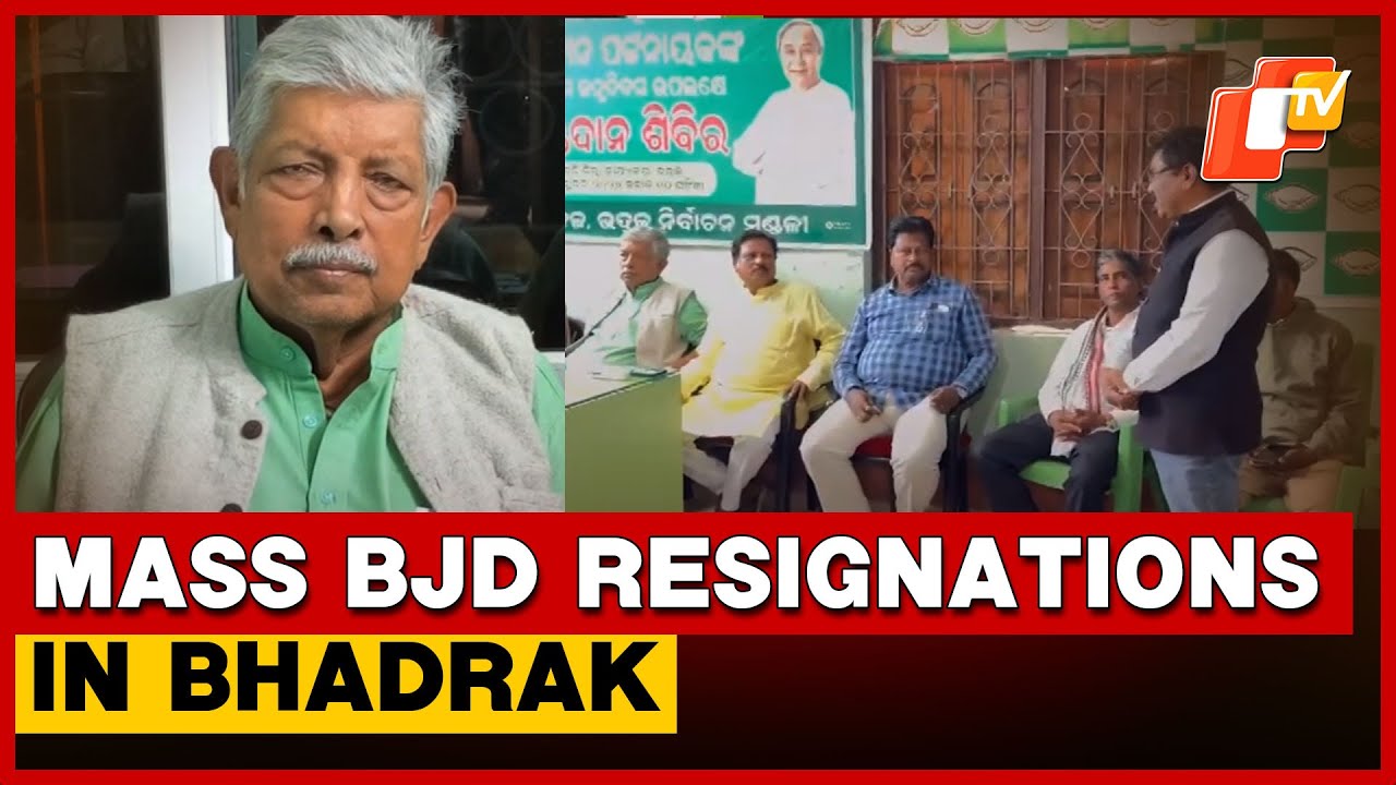 Large-Scale BJD Resignations In Bhadrak; Prafulla Samal&rsquo;s Sons, Several Others Likely To Join BJP