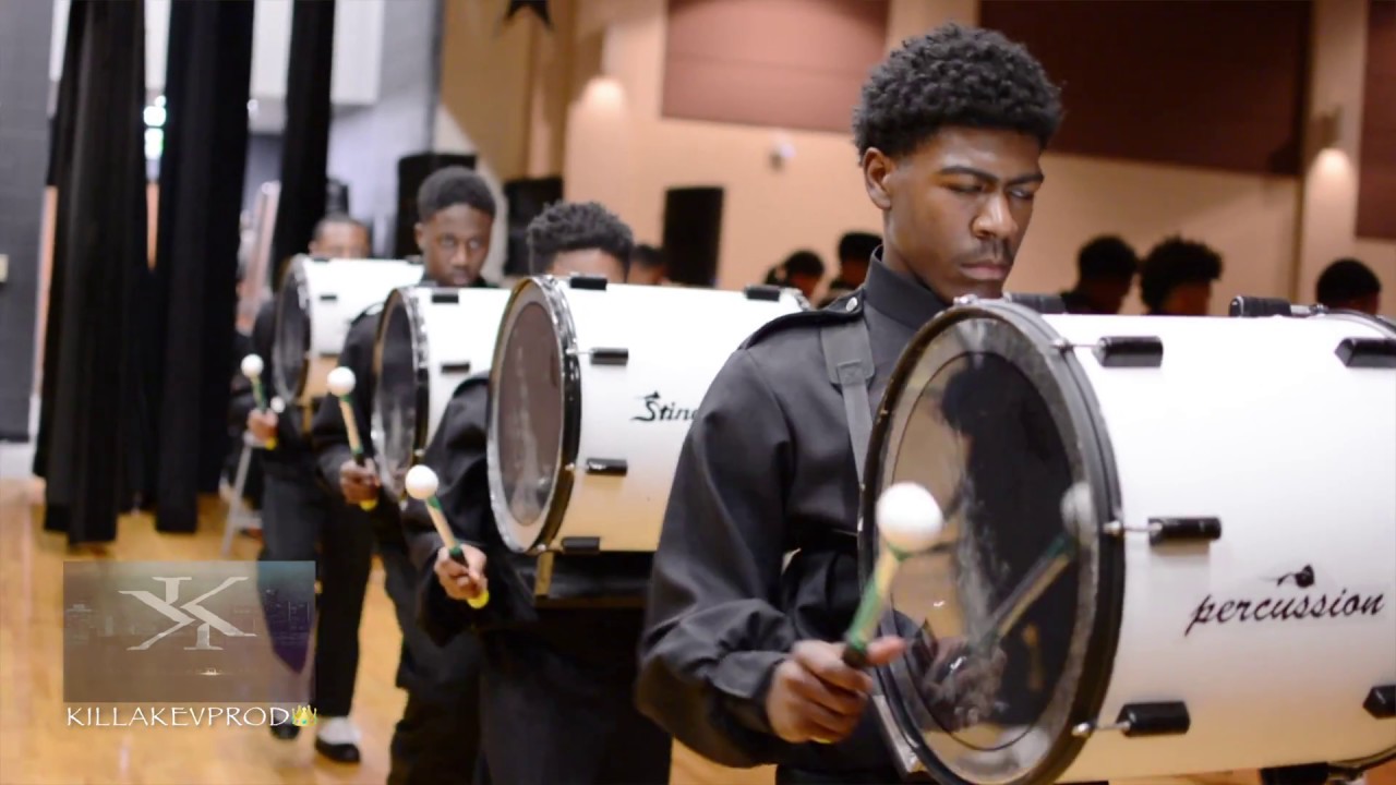 Memphis Central High School Percussion Section @ the 2018 WHS BOTD