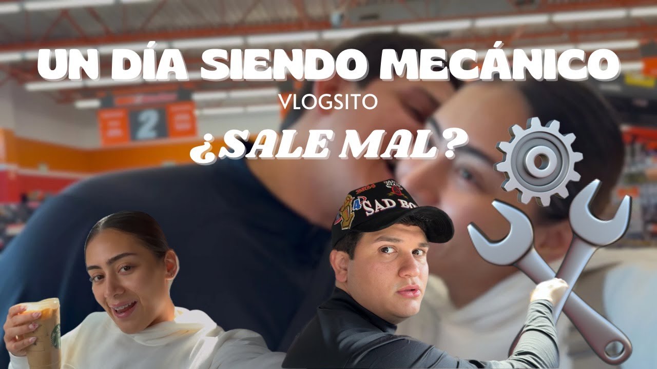 DANIEL LA HACE DE MECANICO SALE MAL | Marian&Cholo