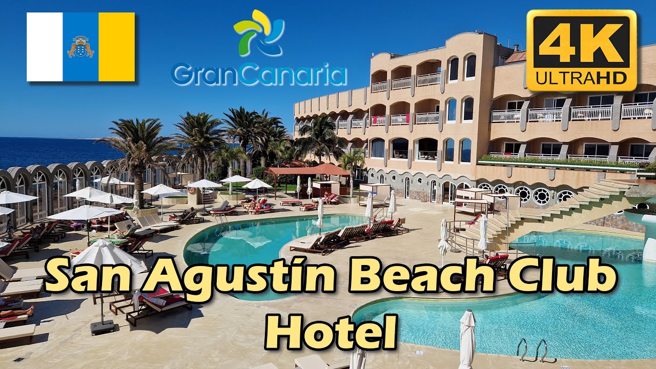 San Agustín Beach Club Hotel. Gran Canaria. #4k