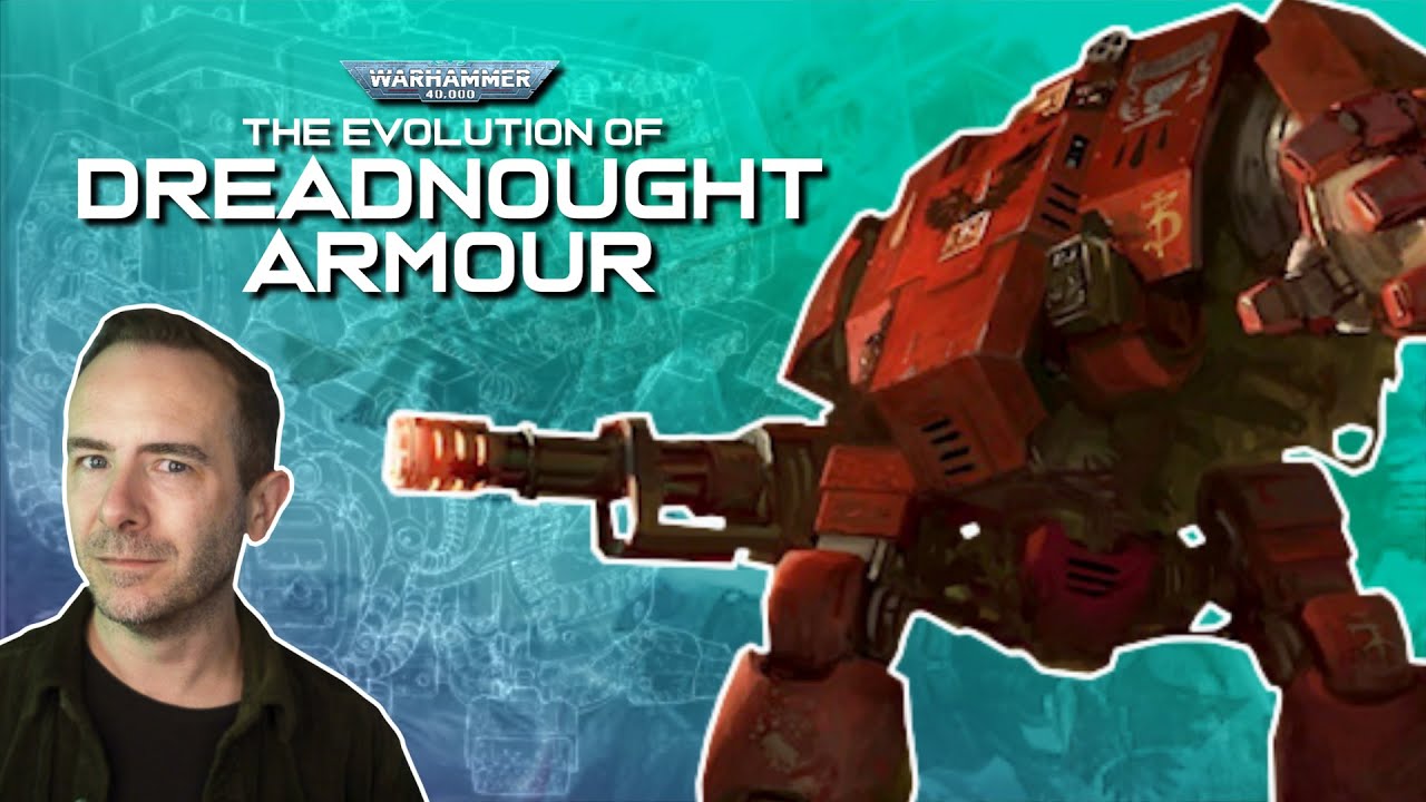 Эволюция брони дредноута | История Warhammer 40k